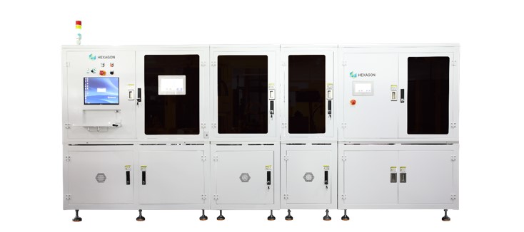 無線充電納米晶自動化檢測方案 ，尺寸與瑕疵檢測二合一